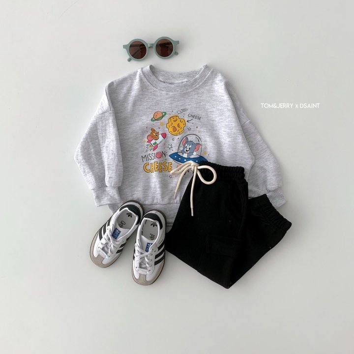 Dsaint - Korean Children Fashion - #Kfashion4kids - Space Tom Jerry Sweatshirts - 6