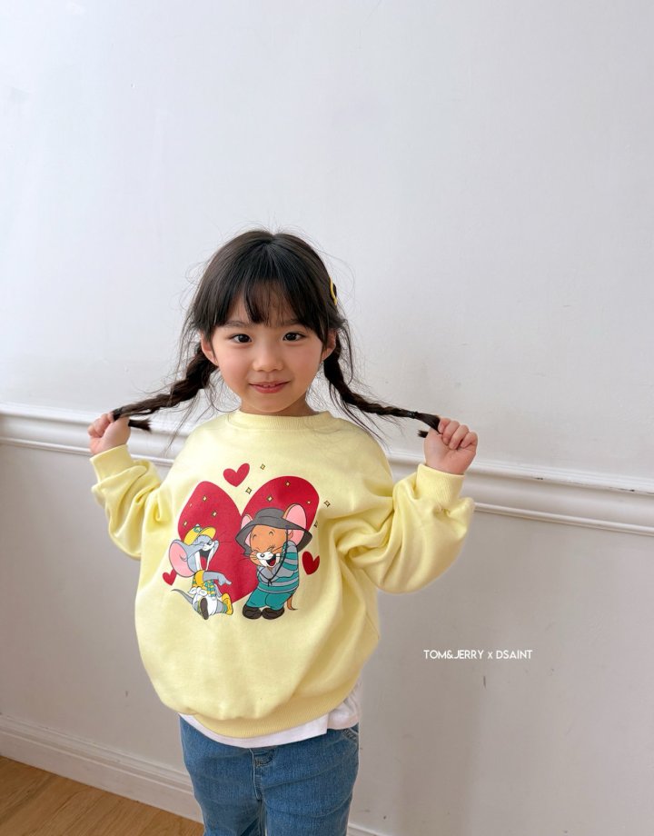 Dsaint - Korean Children Fashion - #Kfashion4kids - Haha Jerry Sweatshirts - 8