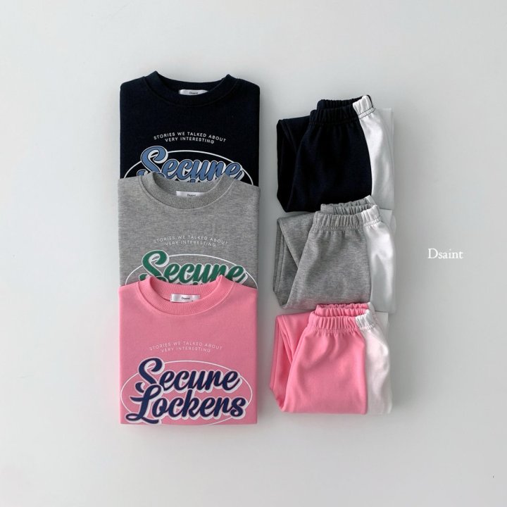 Dsaint - Korean Children Fashion - #Kfashion4kids - Secure Raglan Set