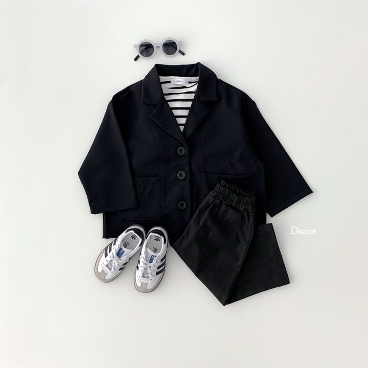 Dsaint - Korean Children Fashion - #Kfashion4kids - Trendy Button Jacket - 7
