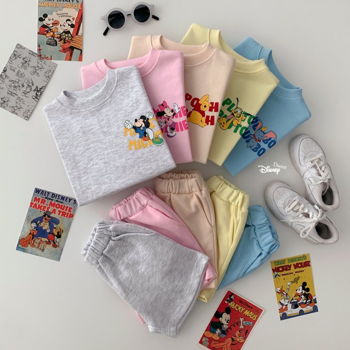 Dsaint - Korean Children Fashion - #Kfashion4kids - Lulu Friend D Friend Top Bottom Set - 6