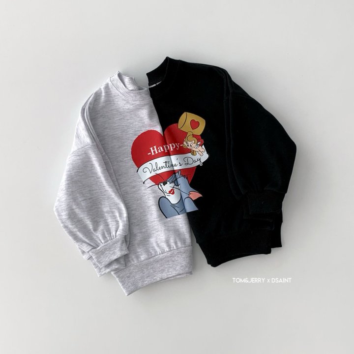 Dsaint - Korean Children Fashion - #childofig - Tom Happy Sweatshirts - 12