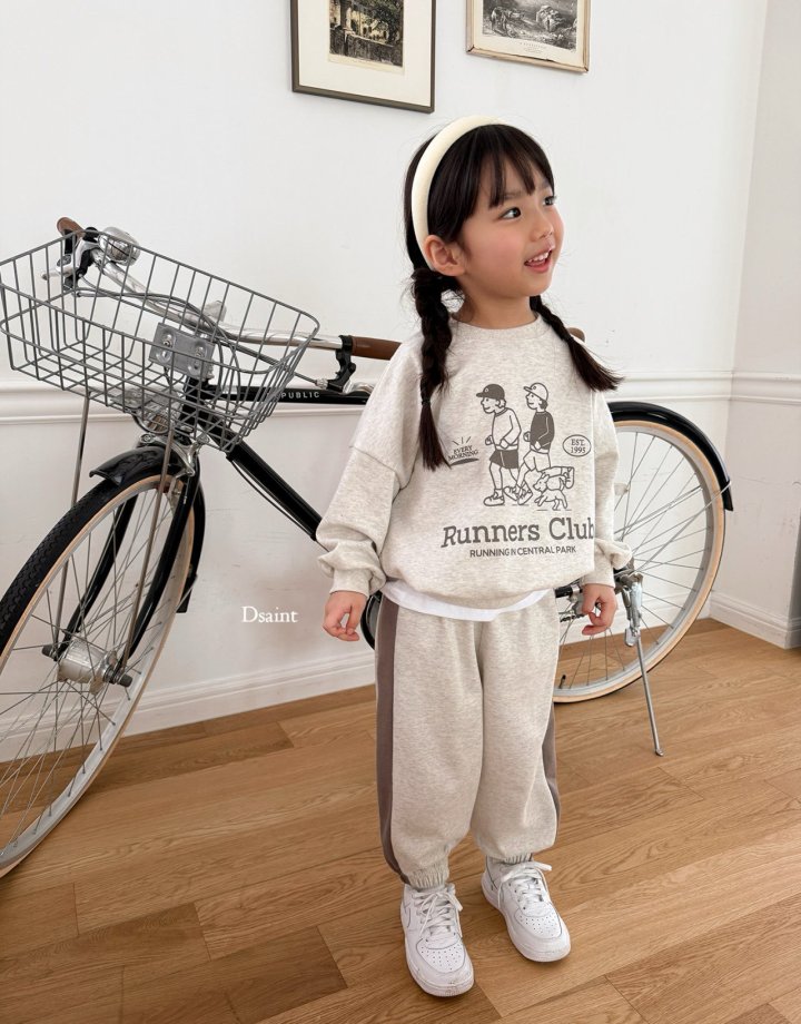 Dsaint - Korean Children Fashion - #childofig - Runners Line Set - 8