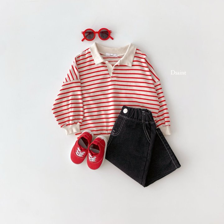 Dsaint - Korean Children Fashion - #childofig - Trendy Collar Sweatshirts - 5