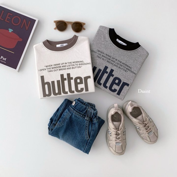 Dsaint - Korean Children Fashion - #childofig - Mock Raglan Bree Butter Sweatshirts - 6