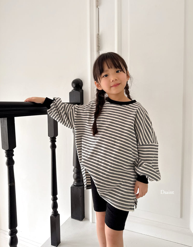 Dsaint - Korean Children Fashion - #childofig - Coco Stripe Sweatshirts - 12