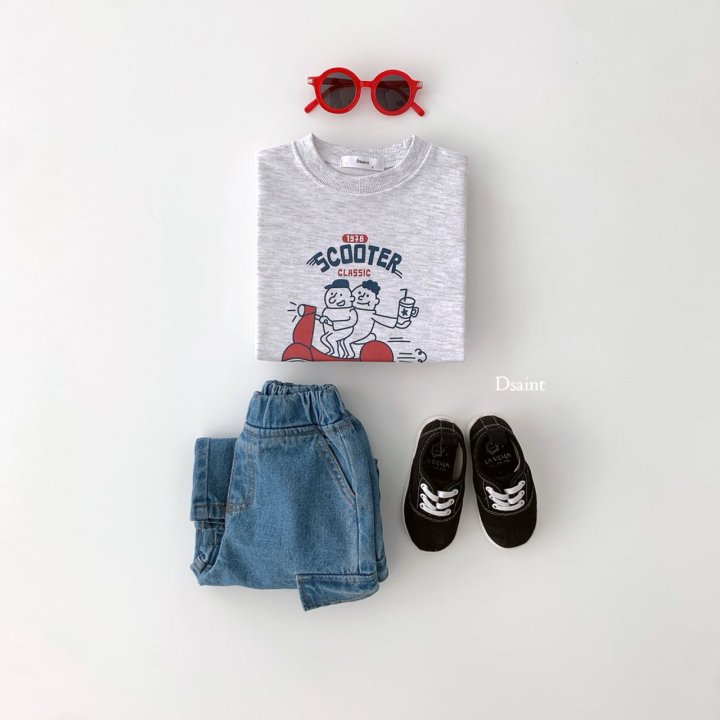 Dsaint - Korean Children Fashion - #childofig - Motorbike Sweatshirts - 4