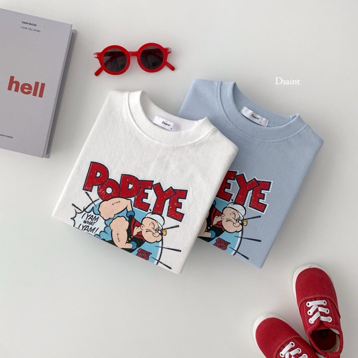 Dsaint - Korean Children Fashion - #childrensboutique - Popeye Sweatshirts - 3