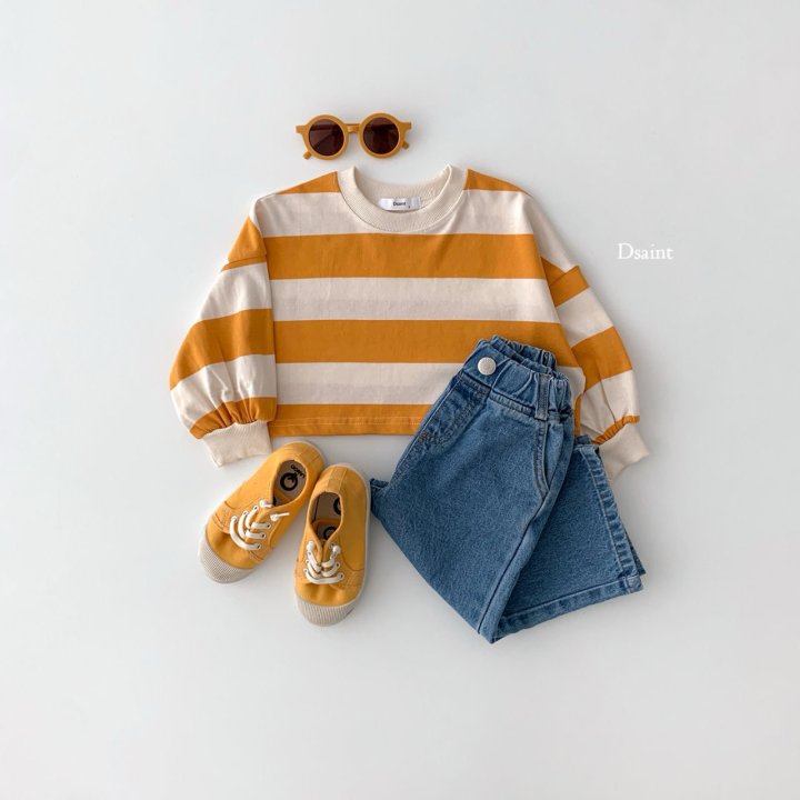 Dsaint - Korean Children Fashion - #childrensboutique - Crop Sweatshirts - 5