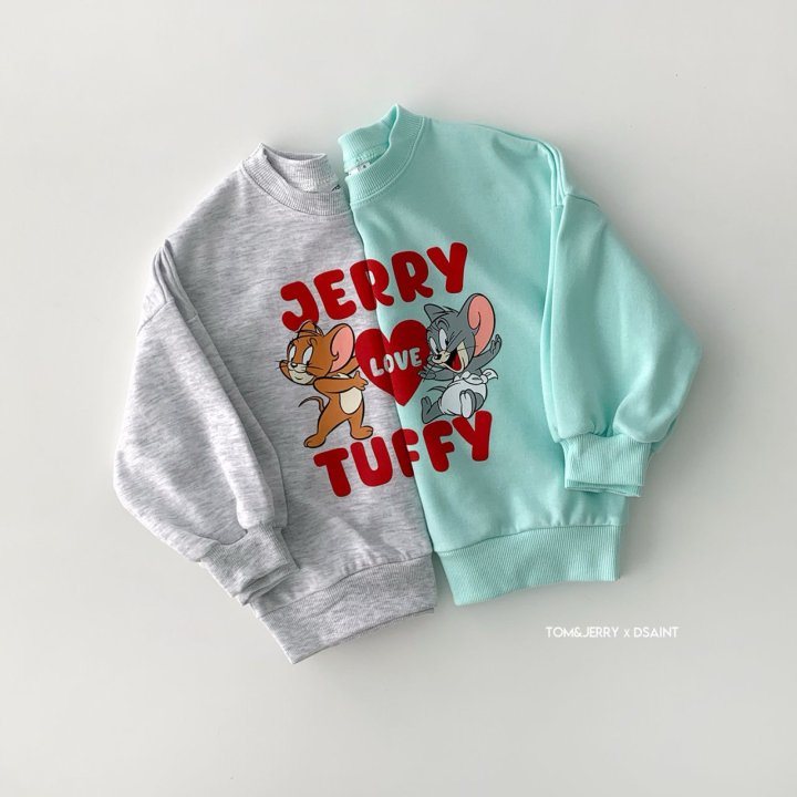 Dsaint - Korean Children Fashion - #childrensboutique - TUFF Love Jerry Sweatshirts