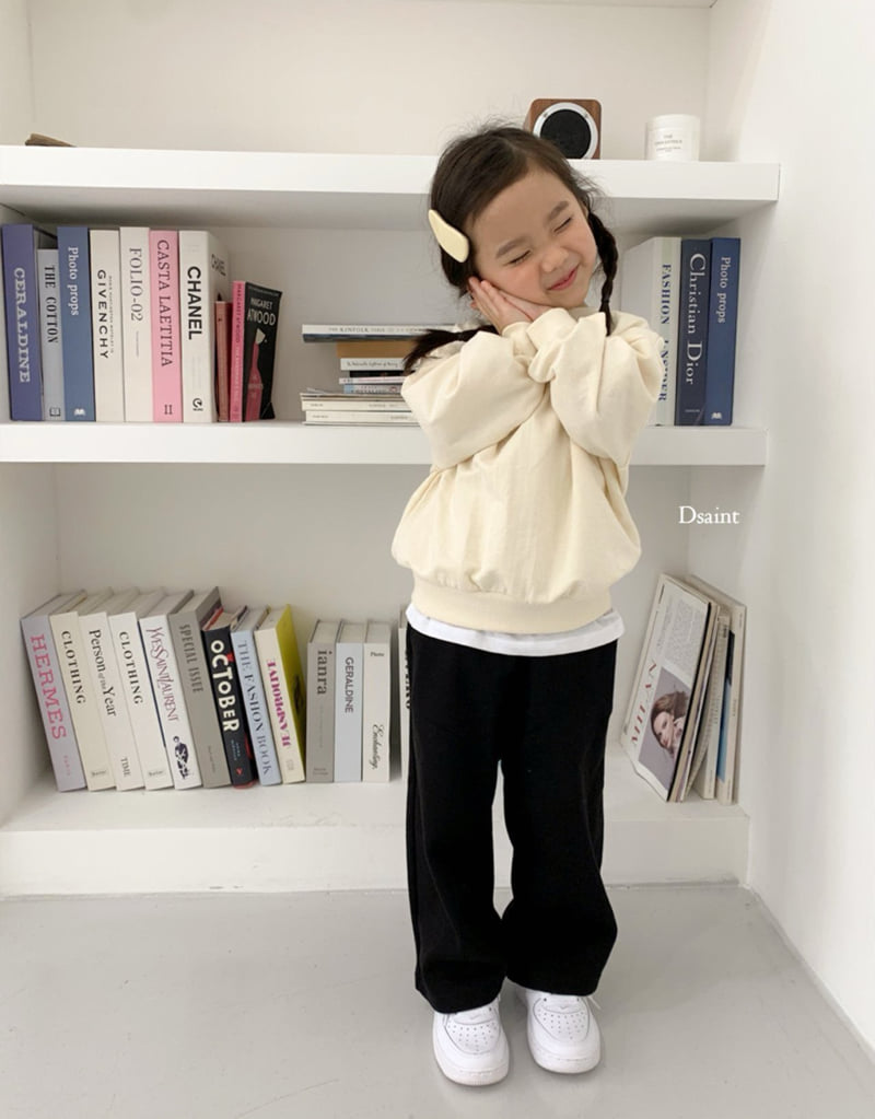 Dsaint - Korean Children Fashion - #childrensboutique - Pom Pom Wide Pants - 12