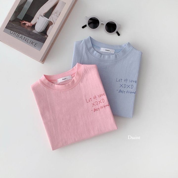 Dsaint - Korean Children Fashion - #childrensboutique - XOXO Tee - 3