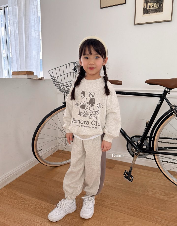 Dsaint - Korean Children Fashion - #childrensboutique - Runners Line Set - 9