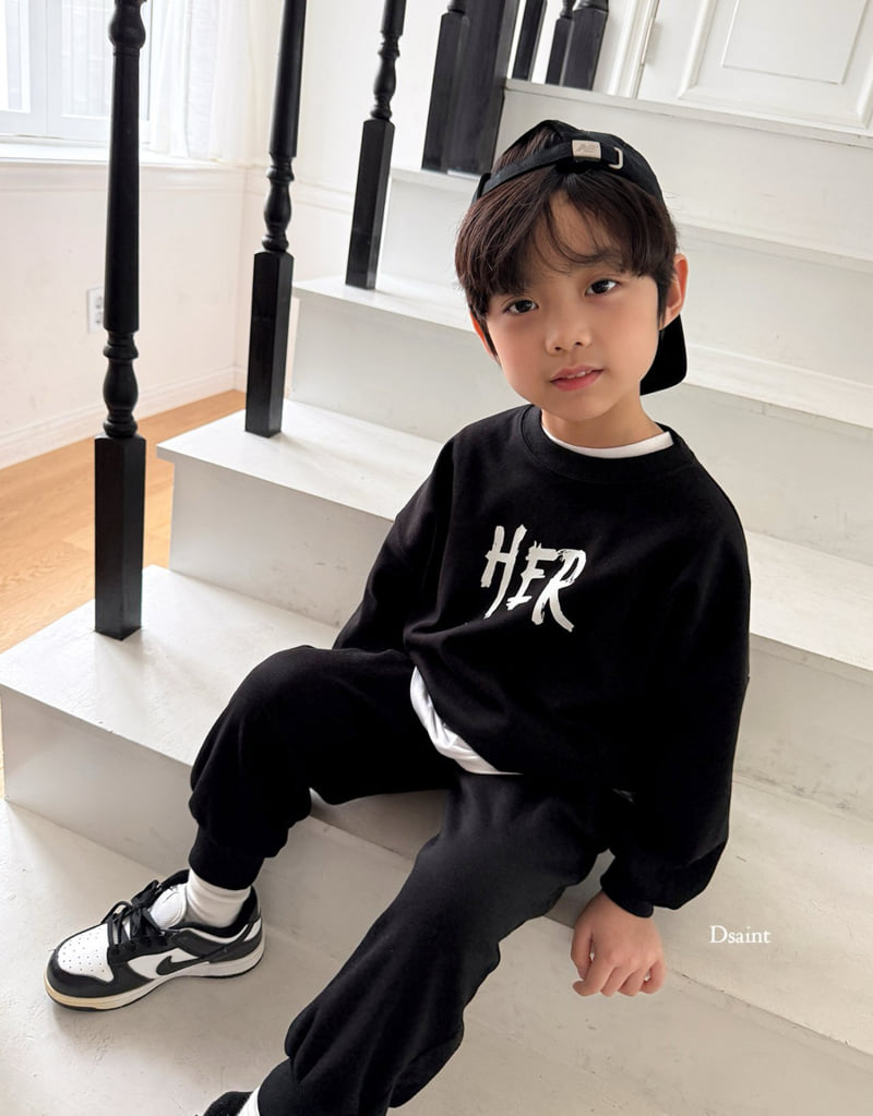 Dsaint - Korean Children Fashion - #childrensboutique - HER Top Bottom Set - 12