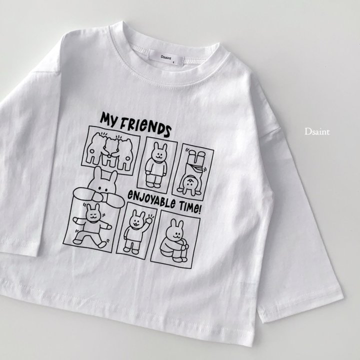 Dsaint - Korean Children Fashion - #designkidswear - Enjoy Able Tee