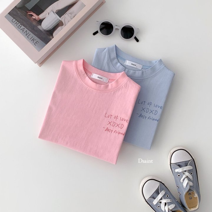 Dsaint - Korean Children Fashion - #childrensboutique - XOXO Tee - 4