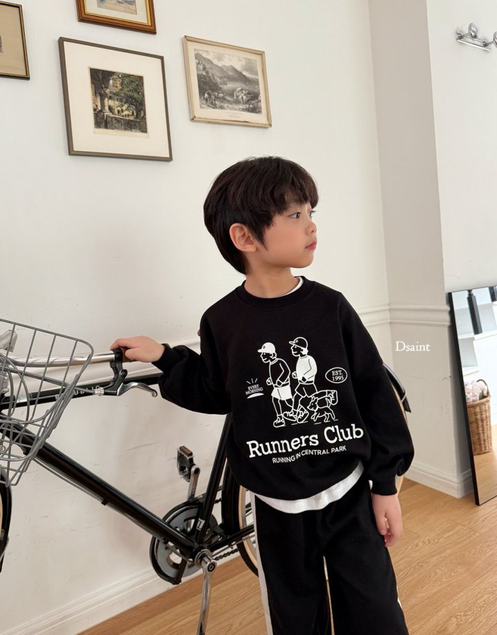 Dsaint - Korean Children Fashion - #designkidswear - Runners Line Set - 10