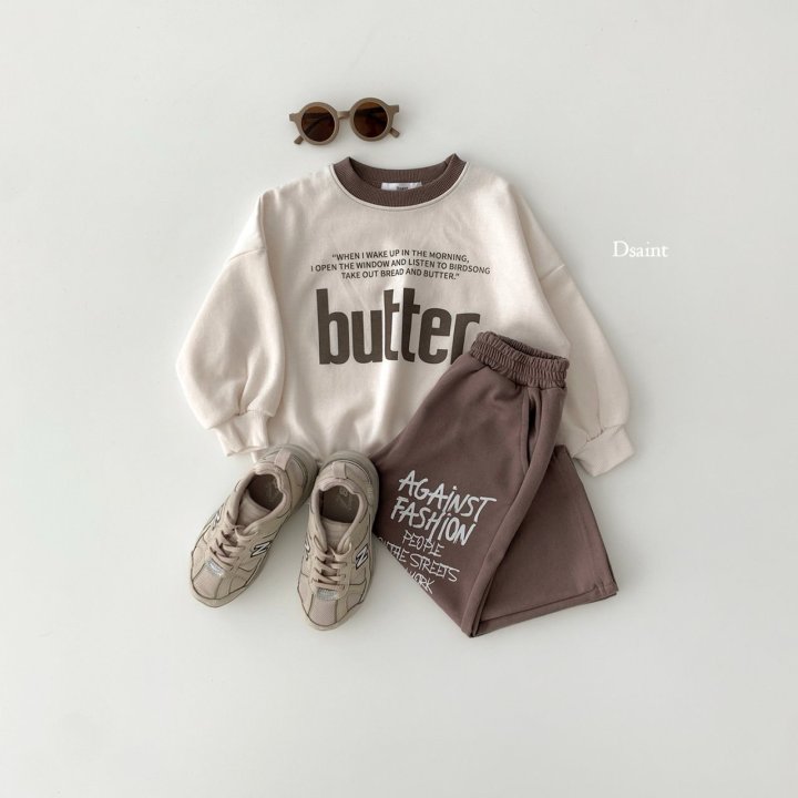 Dsaint - Korean Children Fashion - #designkidswear - Mock Raglan Bree Butter Sweatshirts - 8