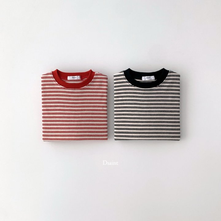 Dsaint - Korean Children Fashion - #designkidswear - Coco Stripe Sweatshirts