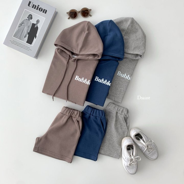 Dsaint - Korean Children Fashion - #designkidswear - Bubble Hood Set - 3