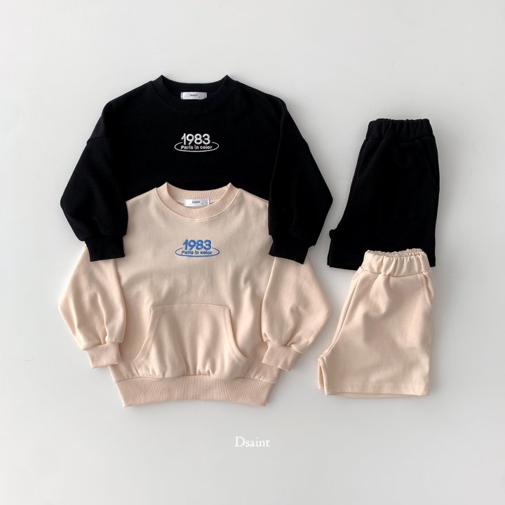 Dsaint - Korean Children Fashion - #childrensboutique - 1983 Shorts Top Bottom Set - 4