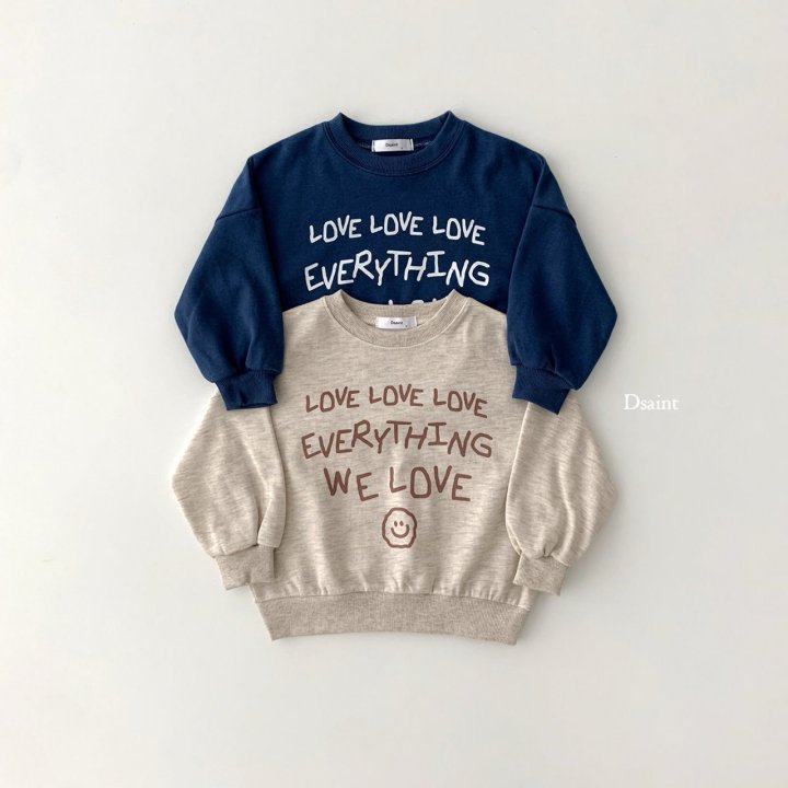 Dsaint - Korean Children Fashion - #discoveringself - Everything Smile Sweatshirts - 11
