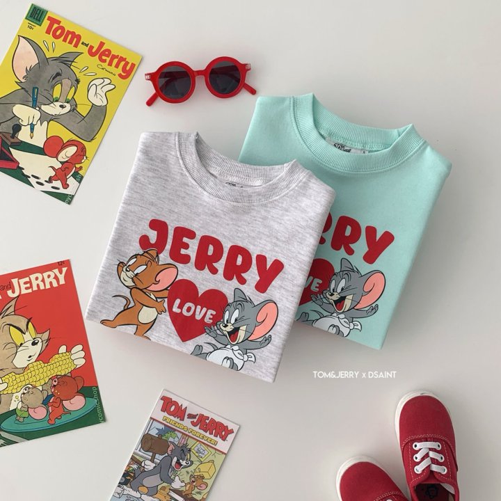 Dsaint - Korean Children Fashion - #discoveringself - TUFF Love Jerry Sweatshirts - 3