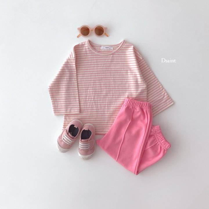 Dsaint - Korean Children Fashion - #discoveringself - Basic Essentials Stripe Tee - 10