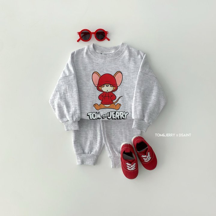 Dsaint - Korean Children Fashion - #designkidswear - Pocket Hand Jerry Set - 4