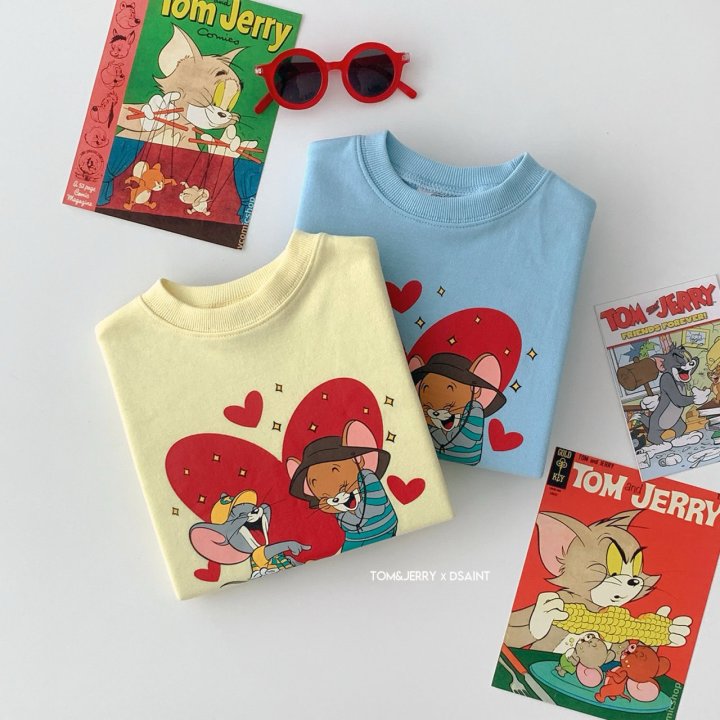 Dsaint - Korean Children Fashion - #discoveringself - Haha Jerry Sweatshirts - 3