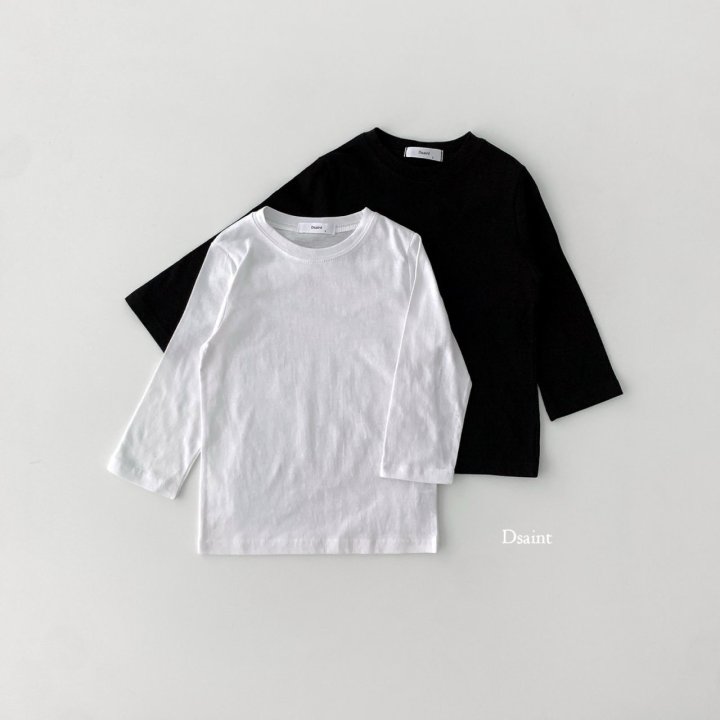 Dsaint - Korean Children Fashion - #discoveringself - Long Sleeve Inner Tee
