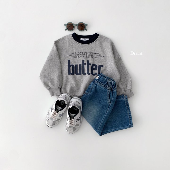 Dsaint - Korean Children Fashion - #discoveringself - Mock Raglan Bree Butter Sweatshirts - 9
