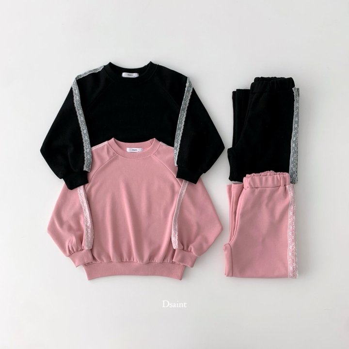 Dsaint - Korean Children Fashion - #discoveringself - Fashion Lace Set