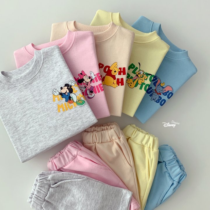 Dsaint - Korean Children Fashion - #discoveringself - Lulu Friend D Friend Top Bottom Set