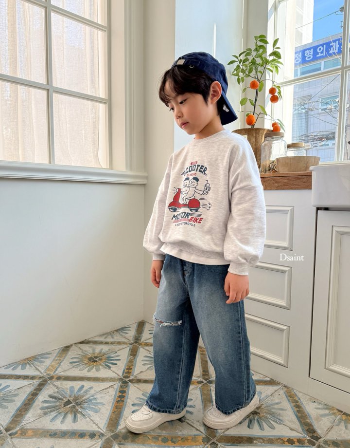 Dsaint - Korean Children Fashion - #fashionkids - Motorbike Sweatshirts - 7