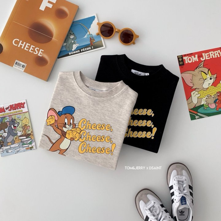 Dsaint - Korean Children Fashion - #discoveringself - Jerry 3 Cheese Sweatshirts - 4