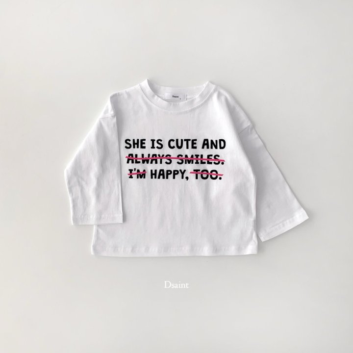 Dsaint - Korean Children Fashion - #fashionkids - She Is Over Tee