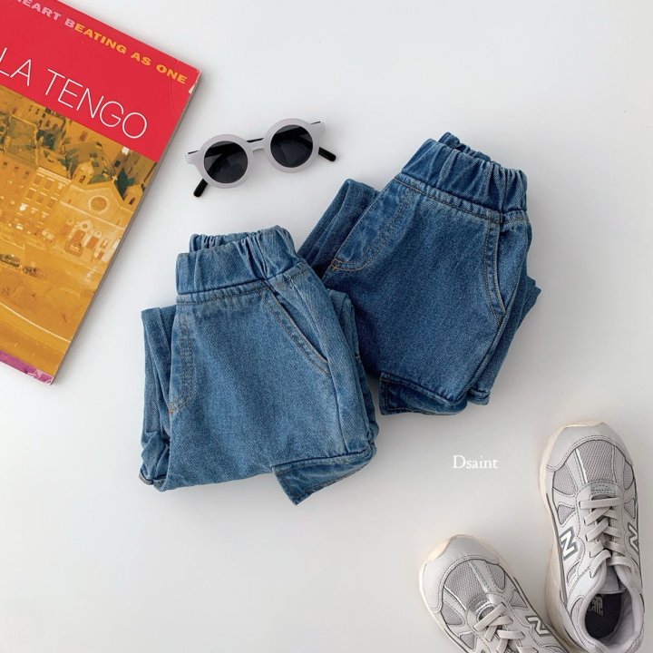 Dsaint - Korean Children Fashion - #fashionkids - Refit Cargo Denim Pants - 7