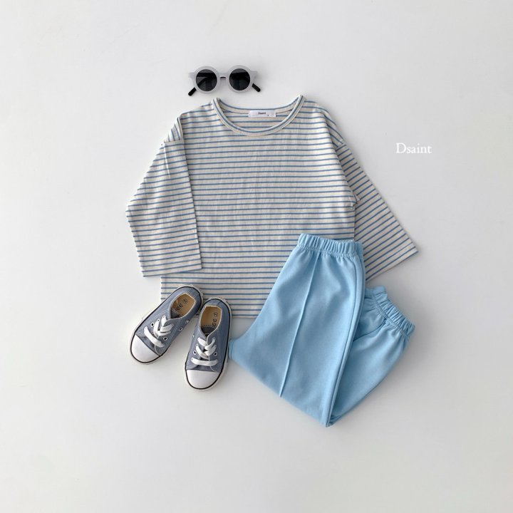 Dsaint - Korean Children Fashion - #fashionkids - Basic Essentials Stripe Tee - 11
