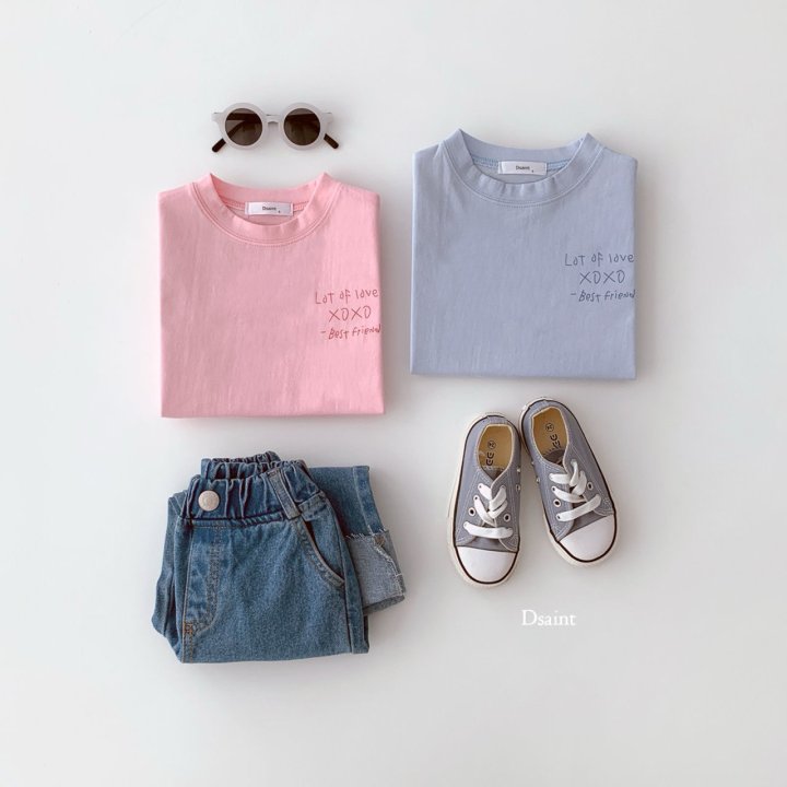 Dsaint - Korean Children Fashion - #fashionkids - XOXO Tee - 6