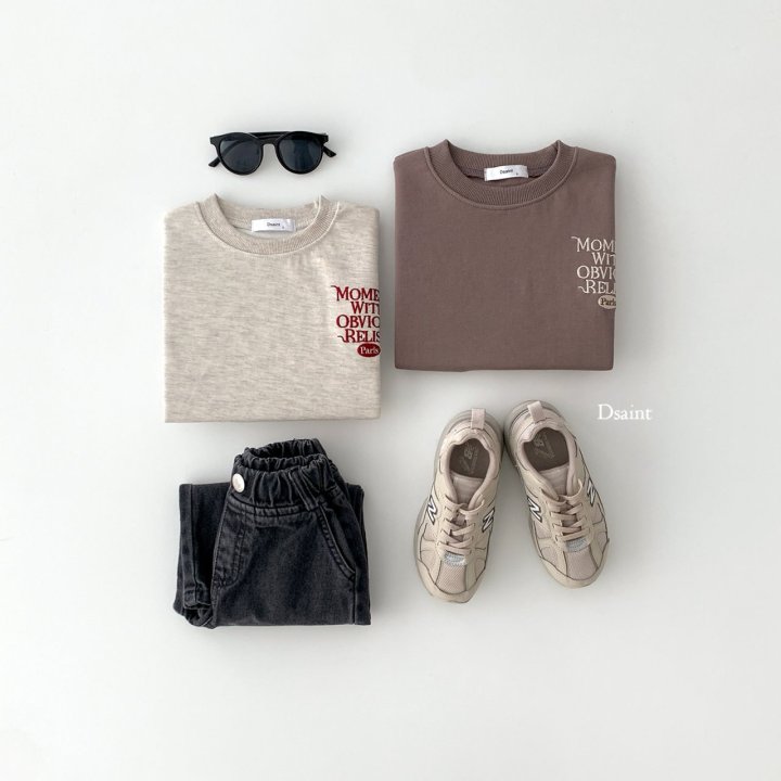 Dsaint - Korean Children Fashion - #discoveringself - With Paris Moment Sweatshirts - 4