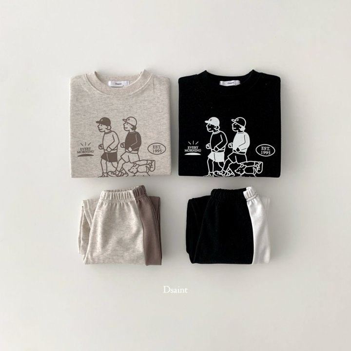 Dsaint - Korean Children Fashion - #fashionkids - Runners Line Set - 12