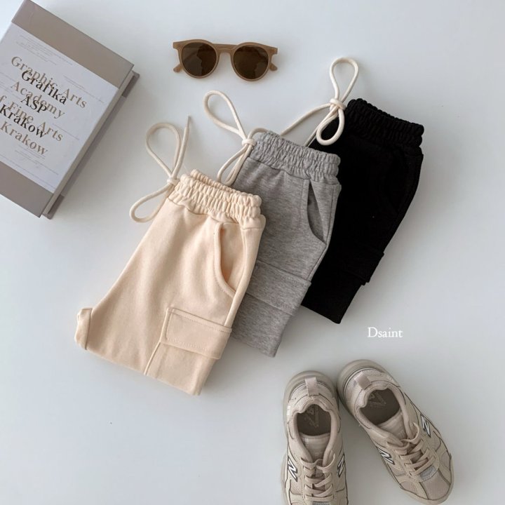 Dsaint - Korean Children Fashion - #fashionkids - Cargo Daily Jogger Pants - 6
