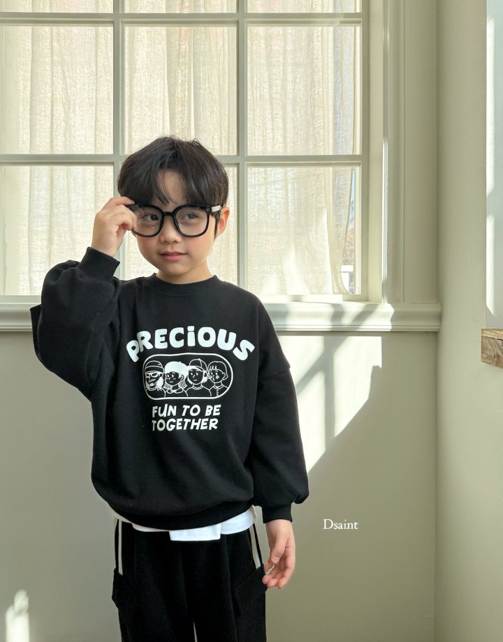 Dsaint - Korean Children Fashion - #kidsshorts - Fun Together Sweatshirts - 11