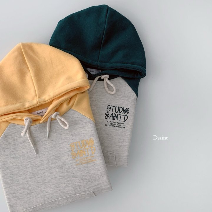 Dsaint - Korean Children Fashion - #kidsshorts - Raglan Stew Hoodie - 3