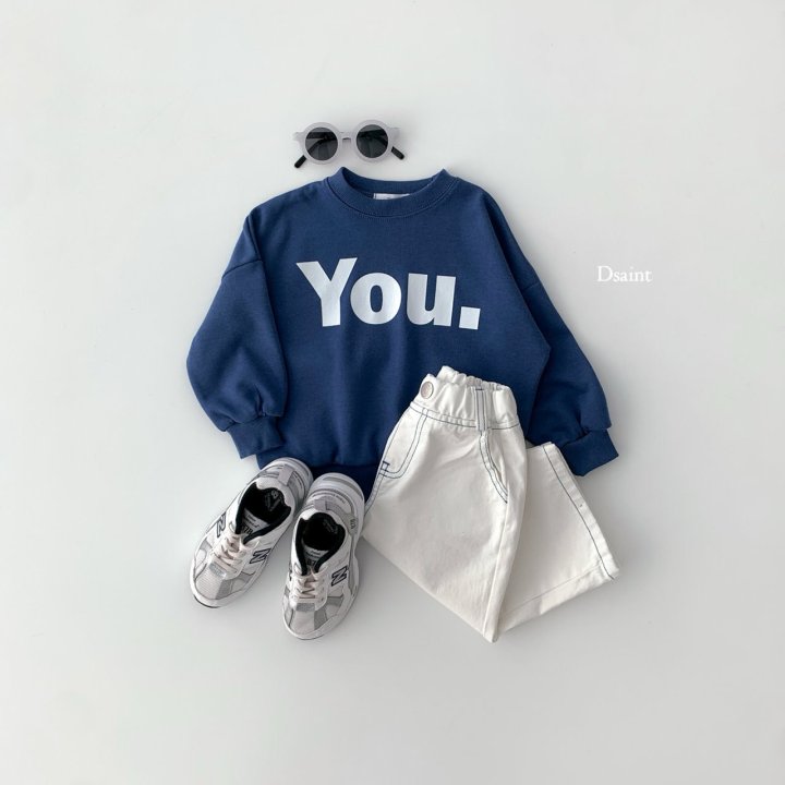 Dsaint - Korean Children Fashion - #kidsshorts - You Sweatshirts - 6