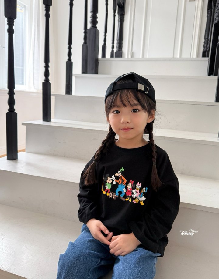 Dsaint - Korean Children Fashion - #kidsshorts - Gather Friends Tee - 11