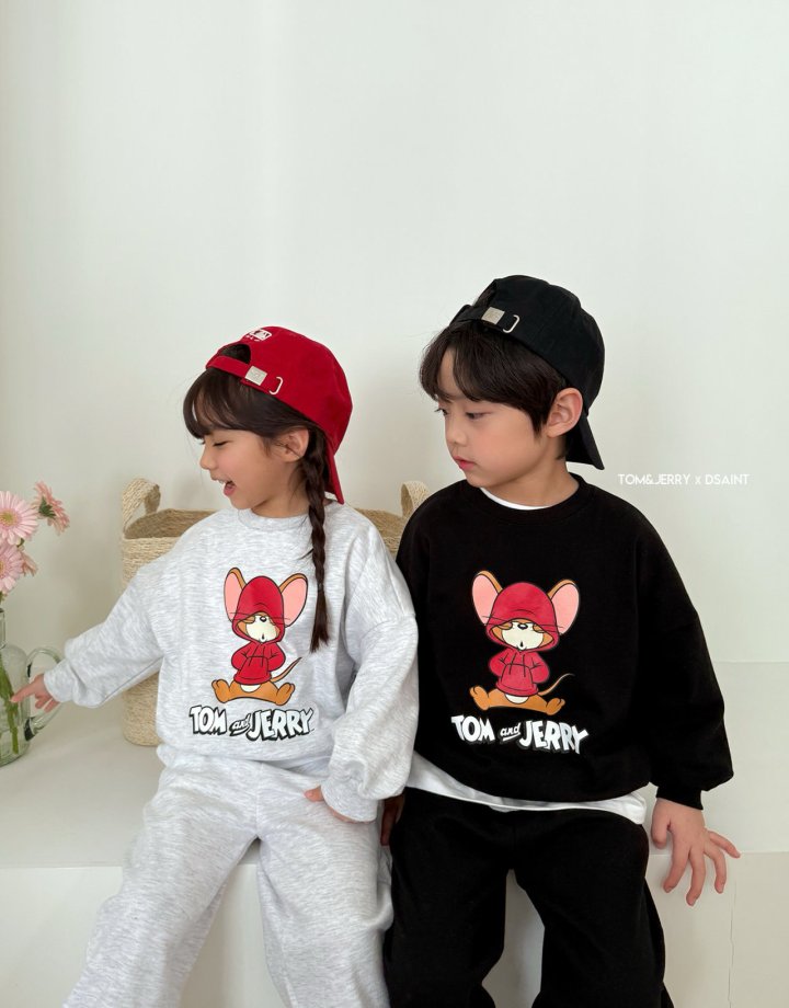 Dsaint - Korean Children Fashion - #kidsshorts - Pocket Hand Jerry Set - 6