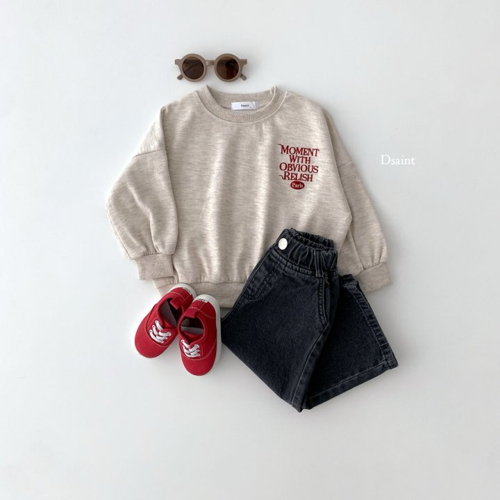 Dsaint - Korean Children Fashion - #kidsshorts - With Paris Moment Sweatshirts - 5