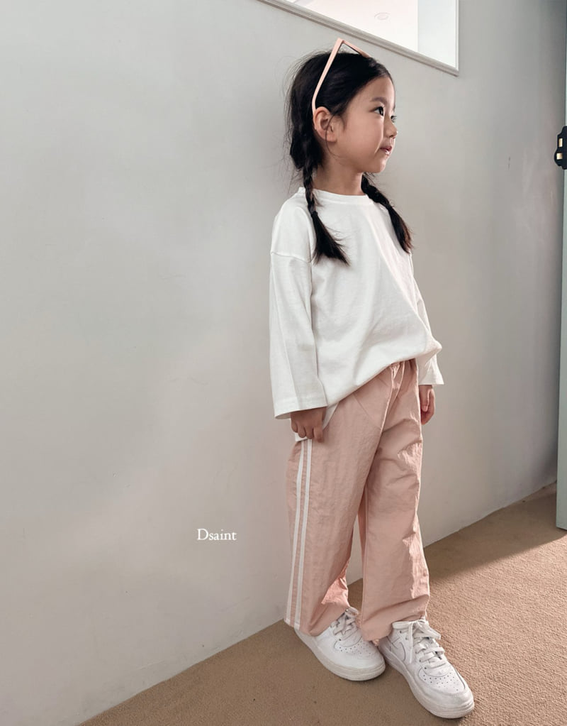Dsaint - Korean Children Fashion - #kidsshorts - Two Line Pants - 11